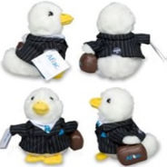 Recalled 6" Aflac Plush Promotional Business Duck